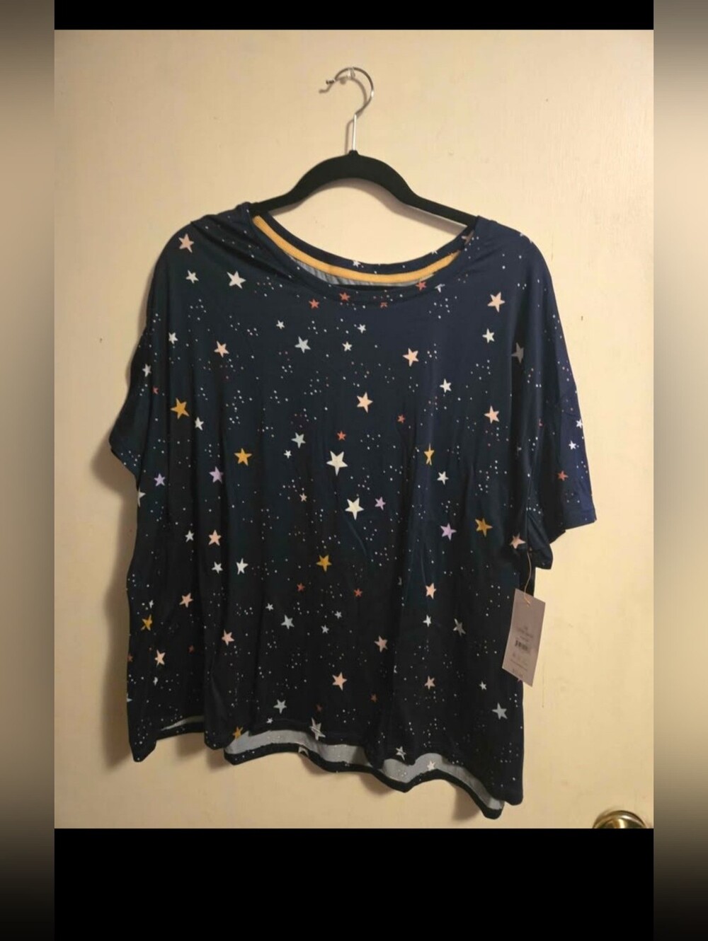Starry Night Women's Pajama Top